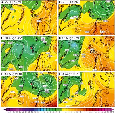 The Influence of Atmospheric Circulation on Mean and Extreme Weather Conditions on Kaffiøyra (NW Spitsbergen, Svalbard Archipelago) in the Summer Seasons 1975–2015